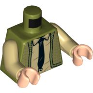 Lego tělo, olivově zelená (6278624)
